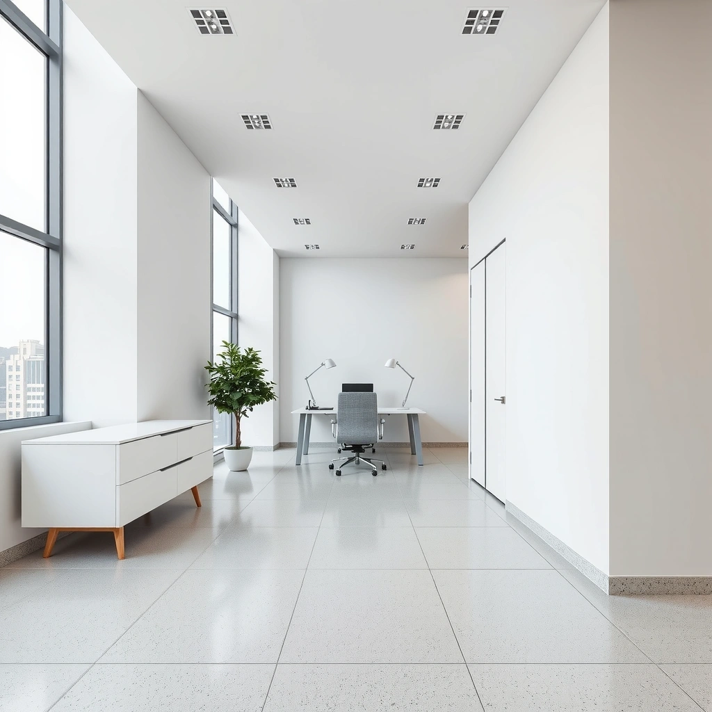 Clean office interior background